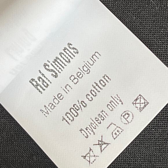 Raf Simons SS 2003 Cotton Blazer & Inner Vest EU 50 - Picture 8 of 13